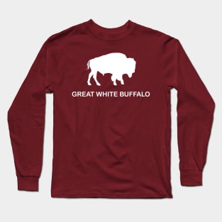 Great White Buffalo Long Sleeve T-Shirt